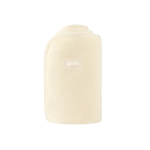 Honey Gloss Microfiber Hair Towel folded flat